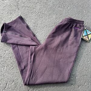 Duofold X-Gear Vintage Men's Purple Sweatpants Size XL USA Made Zipper leg